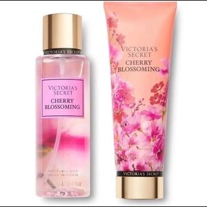 Victoria's Secret Cherry Blossoming Frangrance Mist and Lotion